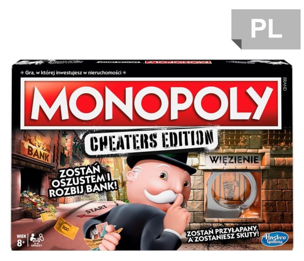 Hasbro Monopoly Cheaters Edition - 450895 - zdjęcie